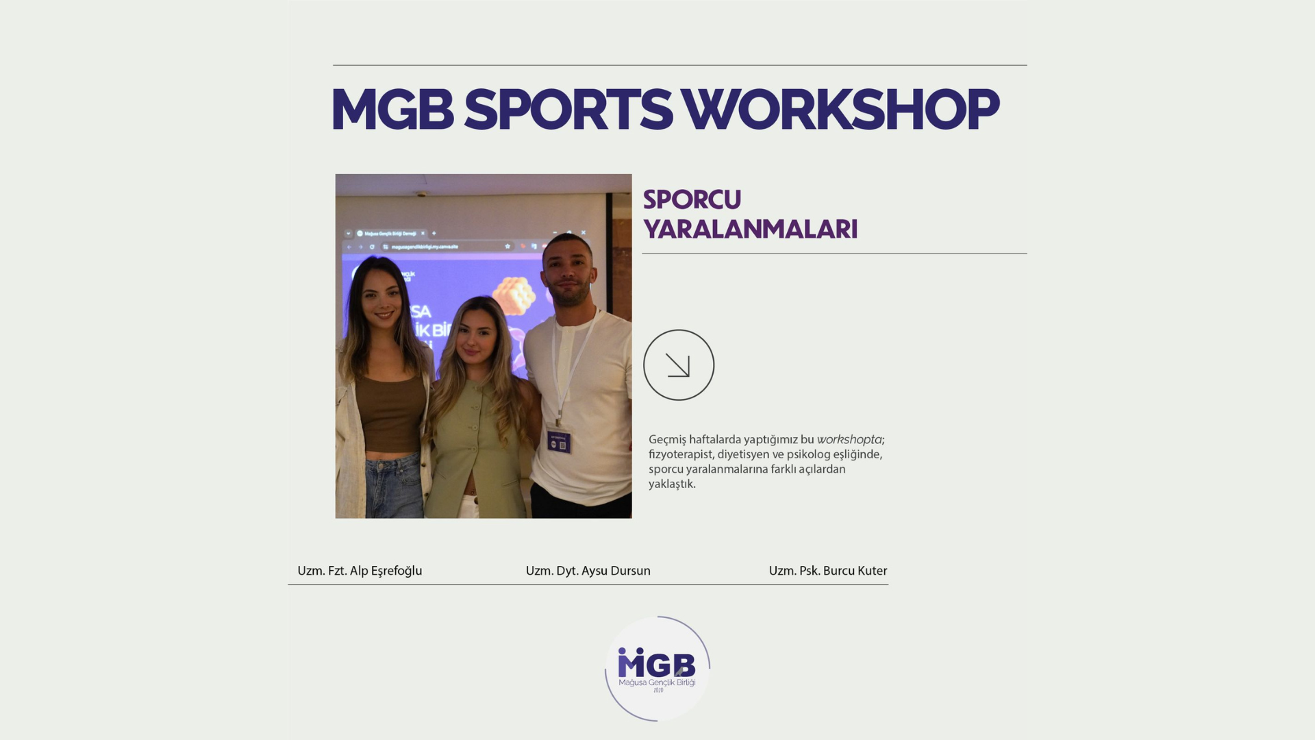 MGB Sports Workshop — sayfa 1